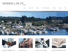 Tablet Screenshot of carolmorrislaw.com